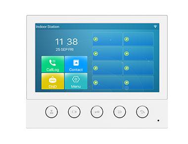 I53W-SIP網(wǎng)絡(luò)可視雙向?qū)χv系統(tǒng)帶WIFI功能-公寓樓宇對講室內(nèi)機(jī)